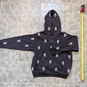 Kith Black Hoodie with MLB Logo